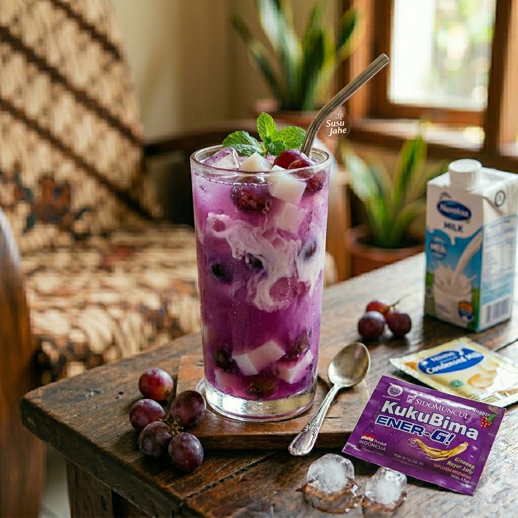 Es Kuku Bima Anggur Susu